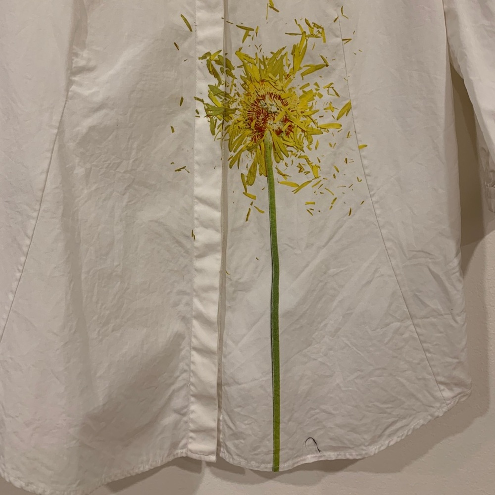 Designer Akris Button Up Top - image 2